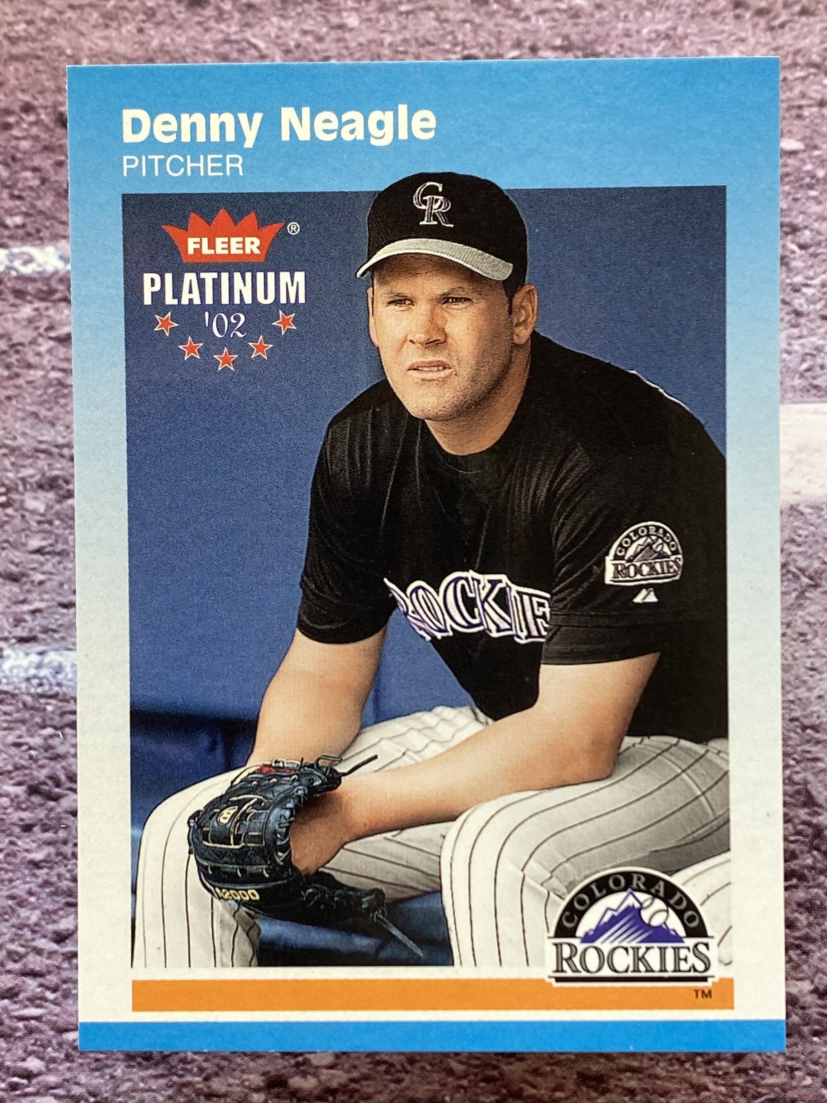 2002 Fleer Platinum Denny Neagle #182 Colorado Rockies