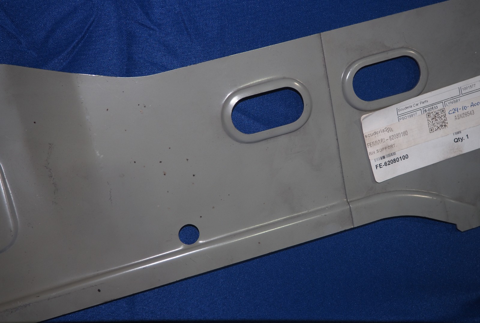 NOS OEM! Ferrari 348 & F355 Right Side Pillar Support Structural Panel 62080100