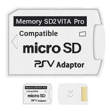 SD2Vita 6.0 PS Vita Micro SD Memory Card Adapter, Ultimate Version Black