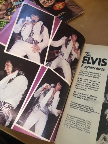 Revista The Elvis Presley Experience 1980 fotos a color nuevas - Imagen 9 de 11