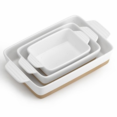 Ceramic Baking Dish Casserole Dishes for Oven Extra Deep Lasagna Pans