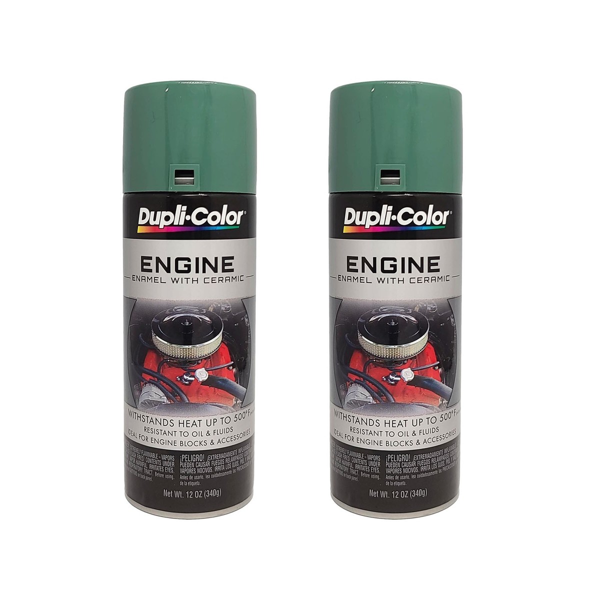 Dupli-Color DE1618 Detroit Alpine Green Engine Enamel with Ceramic