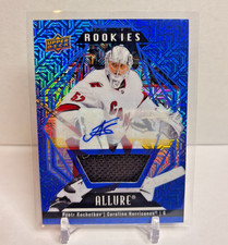 2022-23 Upper Deck Allure #108 Pyotr Kochetkov Rookie Blue Line Jersey Auto /75