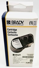  3x Lot of BRADY B-492 Black on White Freezer...
