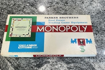 Vintage 1961 Monopoly Board Game Complete! (m1) Excellent Condition