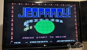 Nintendo Jeopardy 25th Anniversary Edition Nes 1985 Cartridge Only Tested Works