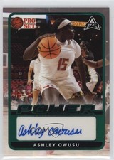 2021-22 Leaf Pro Set Power Base Green Spectrum Foil 20/50 Ashley Owusu Auto 0rd2