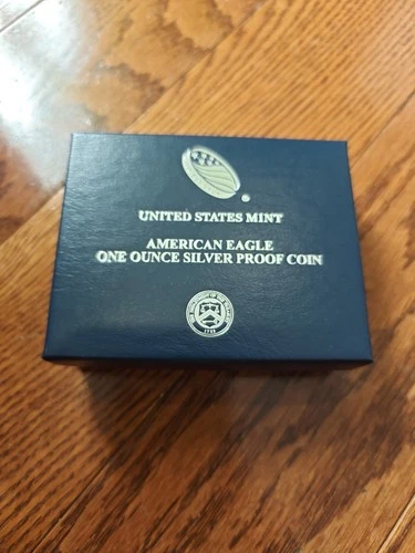 American Eagle 2019-W Silver Proof One Ounce Coin, US Mint, West Point