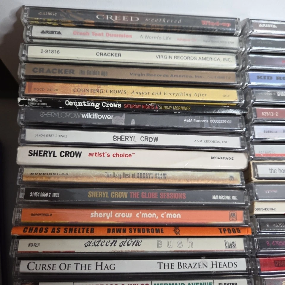Huge 110+ CD Lot Of 90s Alternative Rock Indie Y2K Grunge Etc VGC No Dupes Foto 3 de 4