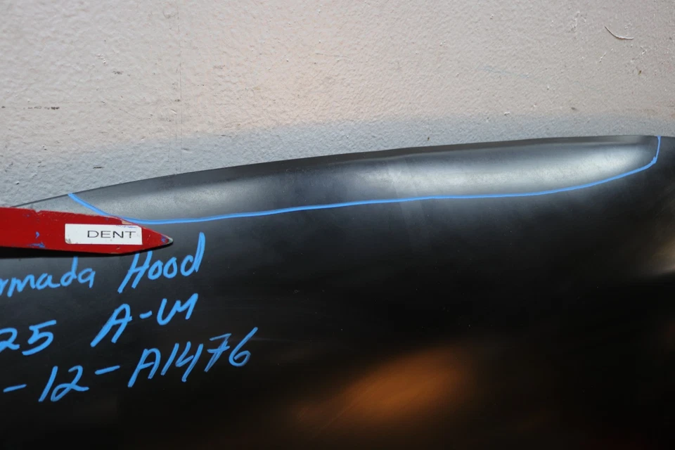 2021 2022 2023 2024 2025 NISSAN ARMADA FRONT HOOD - Image 4 of 4