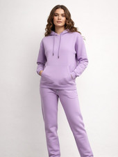 Womens Ladies Tracksuit Fleece Tracksuit Lounge wear Sweater Trouser Co-Ord Set