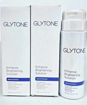 Glytone Enhance Brightening Solution 6.7 oz - Authentic - 2 Bottles 