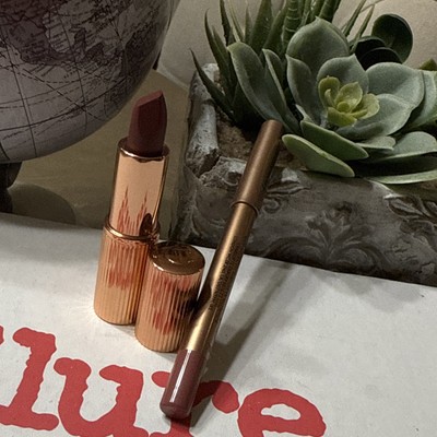 Charlotte Tilbury Mini Pillow Talk Lipstick & Liner Set -Medium R1