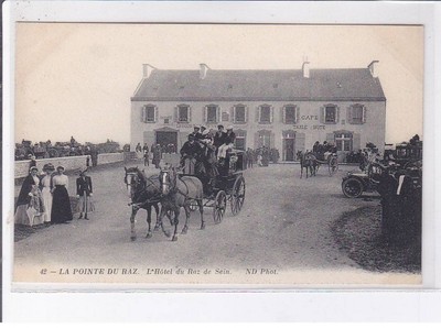 LA POINTE DU RAZ: l'hôtel du raz de sein - very good condition