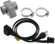 New engine coolant block heater for 1 3/4" radiator hose 600 Watt