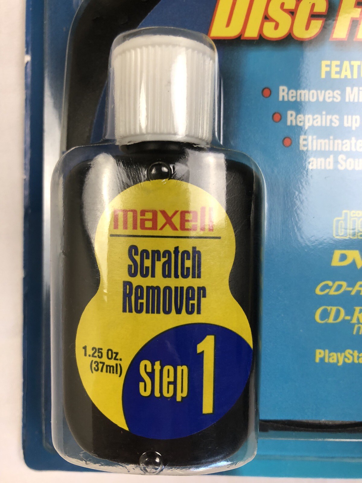 NEW SEALED Maxell Disc Scratch Repair Kit CD335 Disc Fixer CD DVD