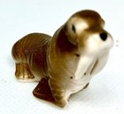 set of 10 porcelin miniatures. a panda,buffalo,fox,snake,lion,walrus,&more — photo 2