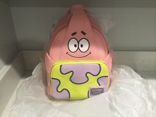 Image of Loungefly Patrick Star Mini Backpack Nickelodeon 20th Anniversary Spongebob New