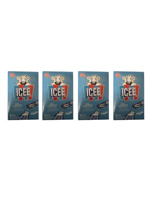 Icee Blue Raspberry Zero Sugar Caffeine Free Drink Mix LOT OF 4 New!
