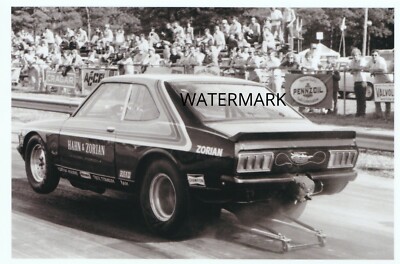 Vintage Drag Racing-HAHN & ZORIAN Hemi Dodge Colt-WARNER ROBBINS DRAGWAY