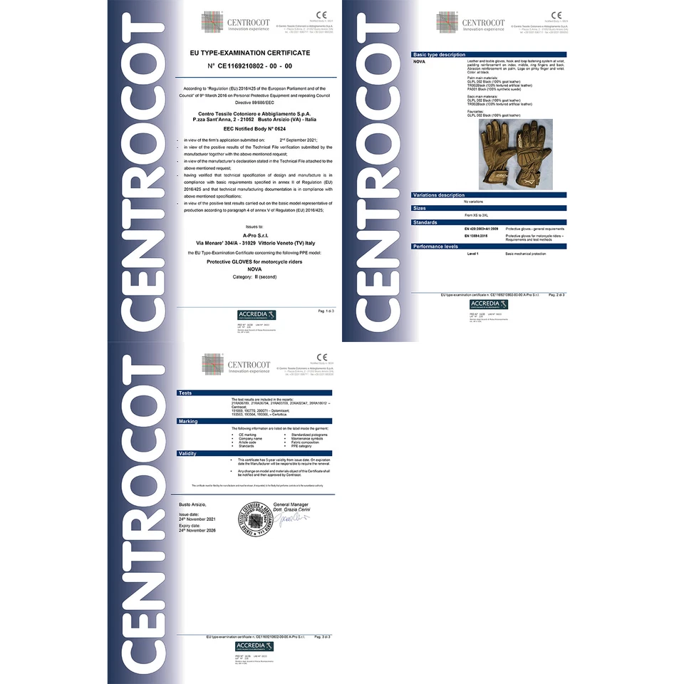 Guantes en piel para mujer Moto Scooter Custom Lady Gloves - Imagen 2 de 2