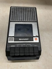 Vtg Retro SHARP RD-610 Portable Cassette Play...