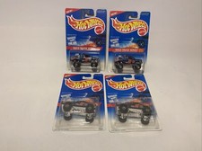 LOT of 4- HOT Wheels / HW Race Truck Series NIssan Hardbody Pickup Truck #15221