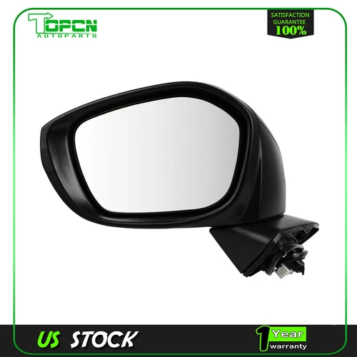 Left Driver Side Door Mirror Power 3 PIN For 2022 Honda CIVIC