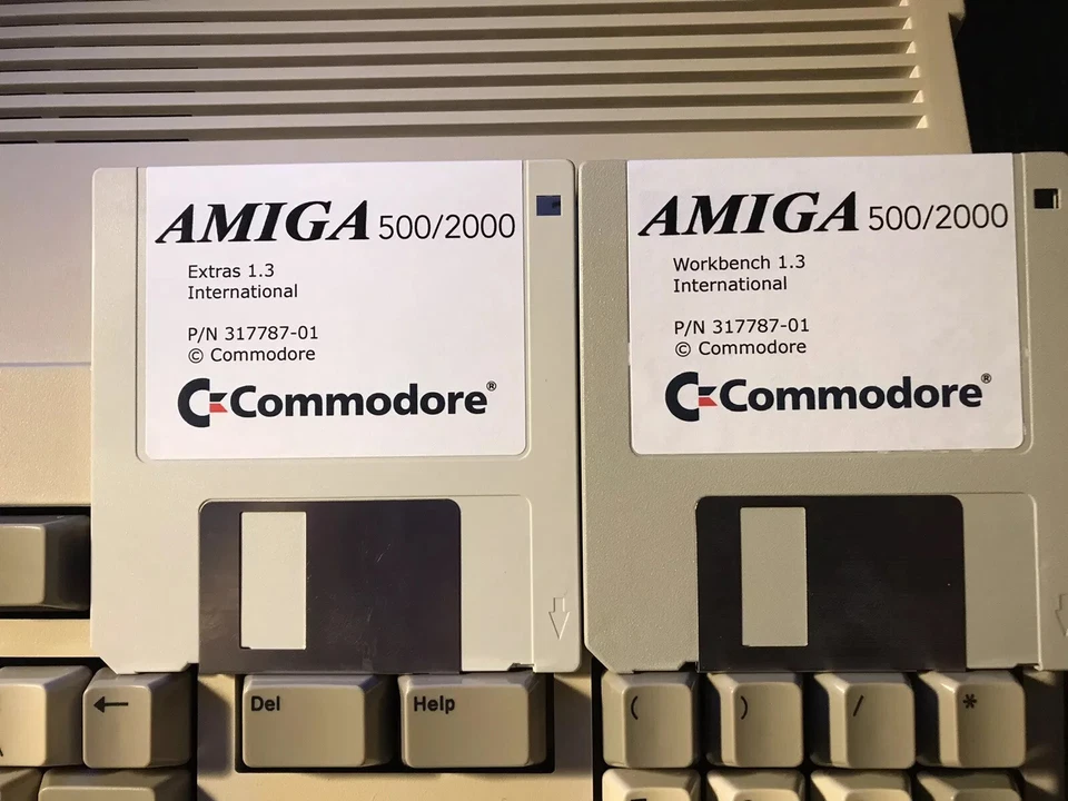 Workbench Version 1.3 Amiga, 2 Floppy Disk 3,5