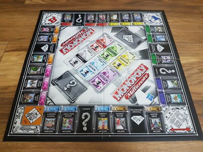 Ersatz/Ersatz Monopoly MILLIONÄR Spielbrett - Portofrei!