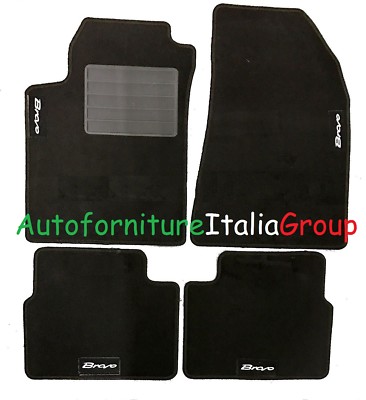 Tapis De Sol Sur Mesure Pour Hyundai Ix20 2010 - 4 Logos, 3 Fixations - Moquette Et Caoutchouc Antidérapant