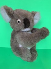 Vintage 1981 DAKIN BROWN WHITE KOALA BEAR Stuffed Animal PLUSH SOFT TOY Read