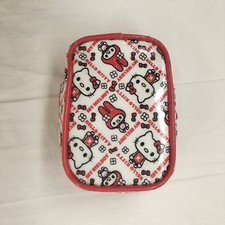 Hello Kitty x My Melody small zipper pouch/case
