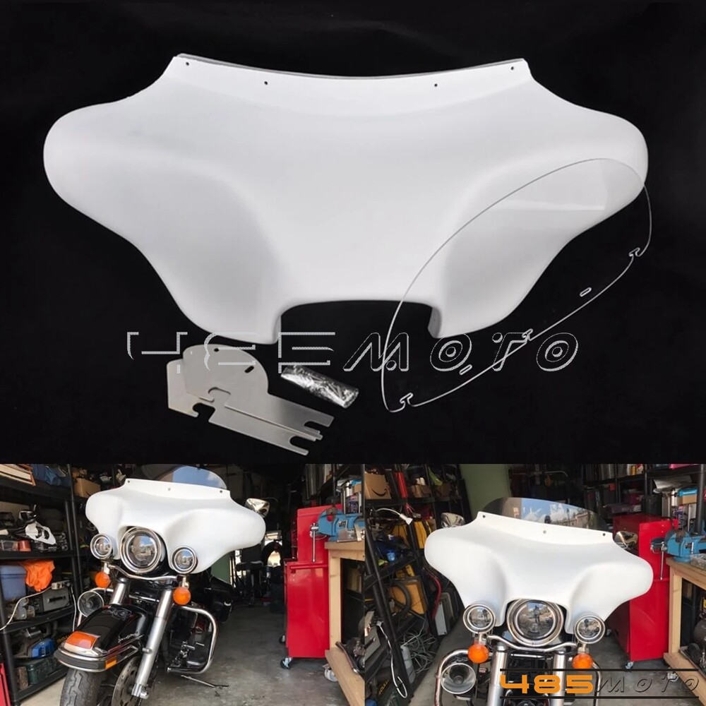 Detachable Batwing Fairing 6"x 9" Speakers Stereo for Road King Classic