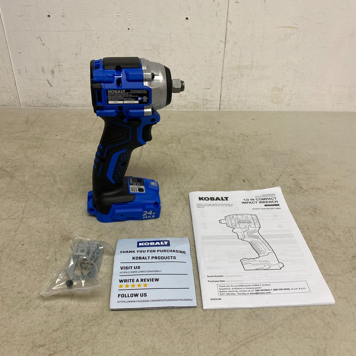 24 Volt Lowes Brushless Impact Driver Lowes Kobalt Battery Impact