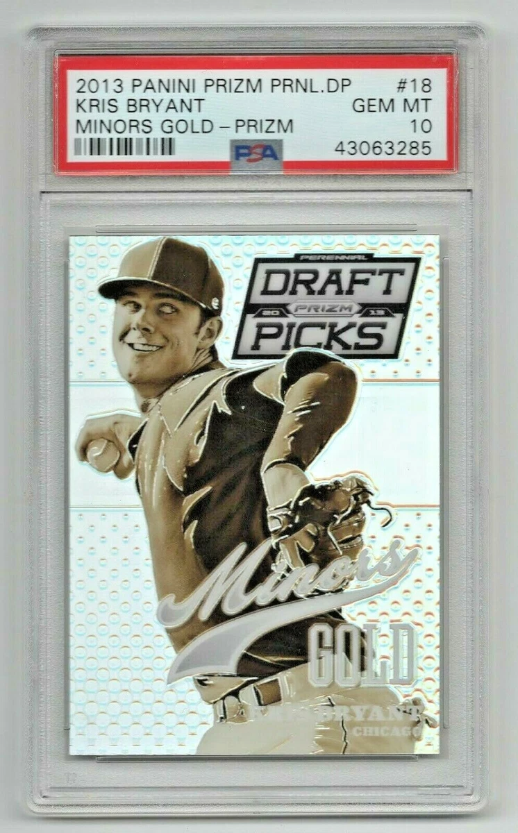 Panini Kris Bryant Baseball 2013 Season Sports Trading Cards