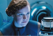 MARY WISEMAN signed Autogramm 20x30cm STAR TREK in Person autograph COA