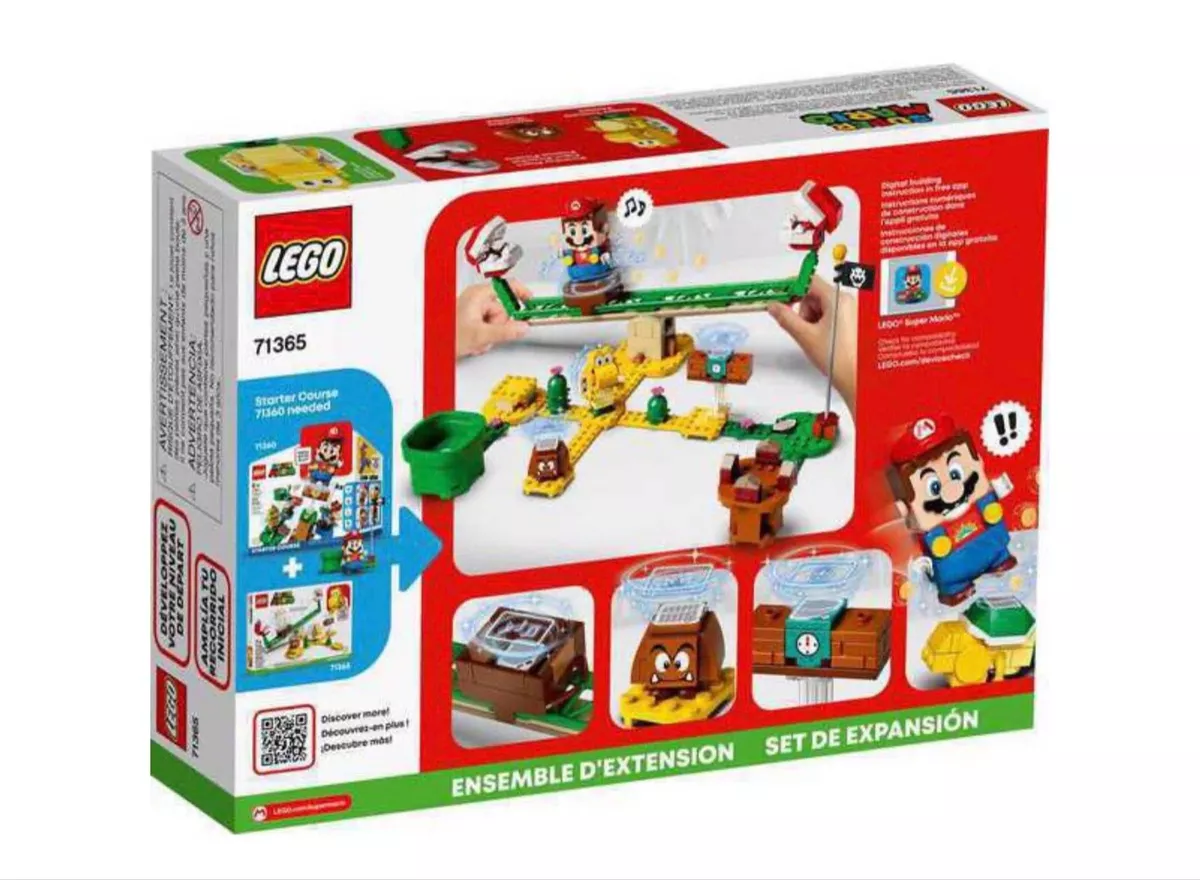LEGO Super Mario Piranha Plant Power Slide Expansion Set 71365