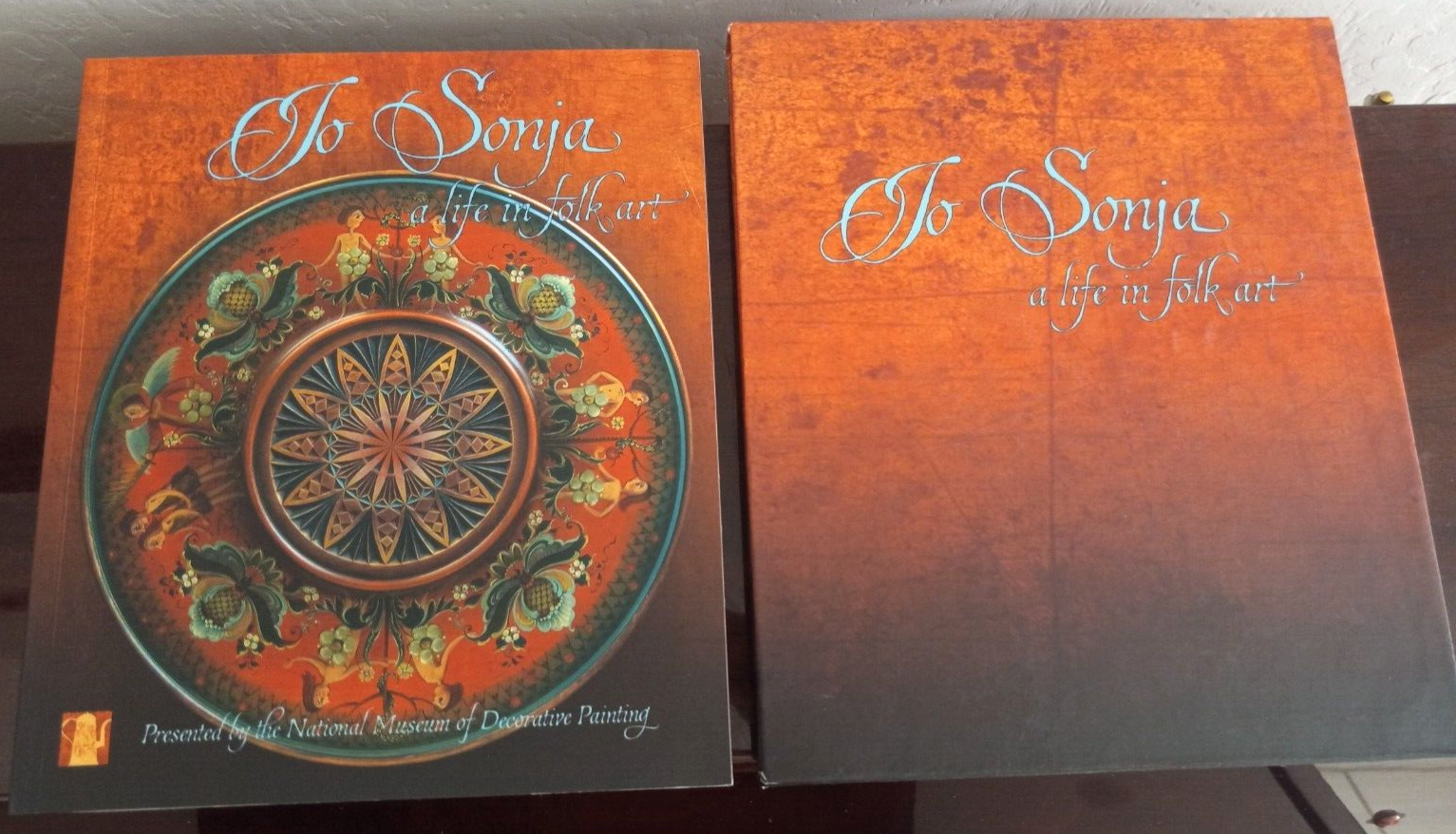 Jo Sonya A Life in Folk Art Book & Sleeve Author Signed Limited Edition