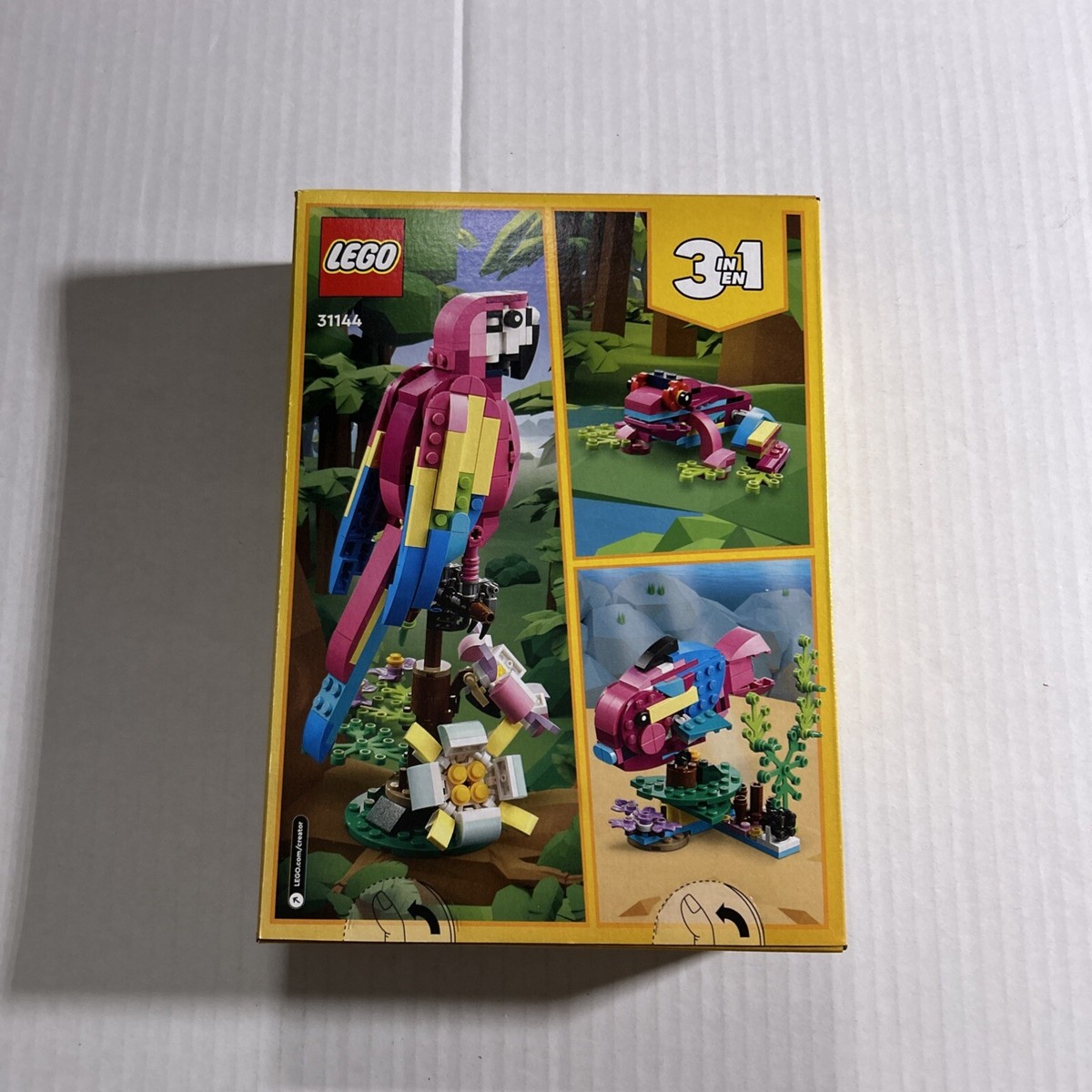 LEGO Creator Exotic Pink Parrot 31144 - Retired Dec 2024.. | eBay