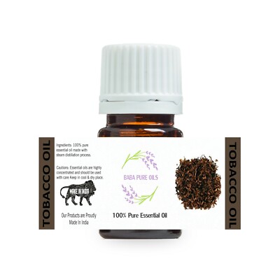 pure organic tobacco TOBACCO OIL PURE NATURAL ESSENTIAL PURE ORGANIC FROM INDIA USD