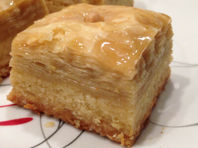 Organic Large Baklava with Almond & RAW Honey! Unique Quality 6LB  24 bigPiece