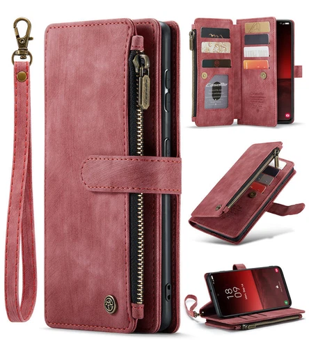 For Samsung S25 S24 S23 FE S22 S21 Detachable Magnetic Cover Leather Wallet Case - Picture 25 of 63