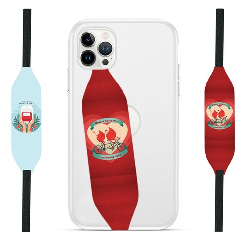 Switchbands Phone Grip for Phone Case | Reversible & Custom - Blood Donor - 第 18/81 張圖片