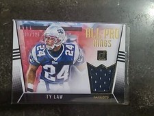 2018 Panini Donruss Ty Law All-Pro Kings Patch /125 Patriots