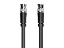 Monoprice Sdi Bnc Cable, 335ft, Black, 12g, 16awg, Dual Copper, Aluminum