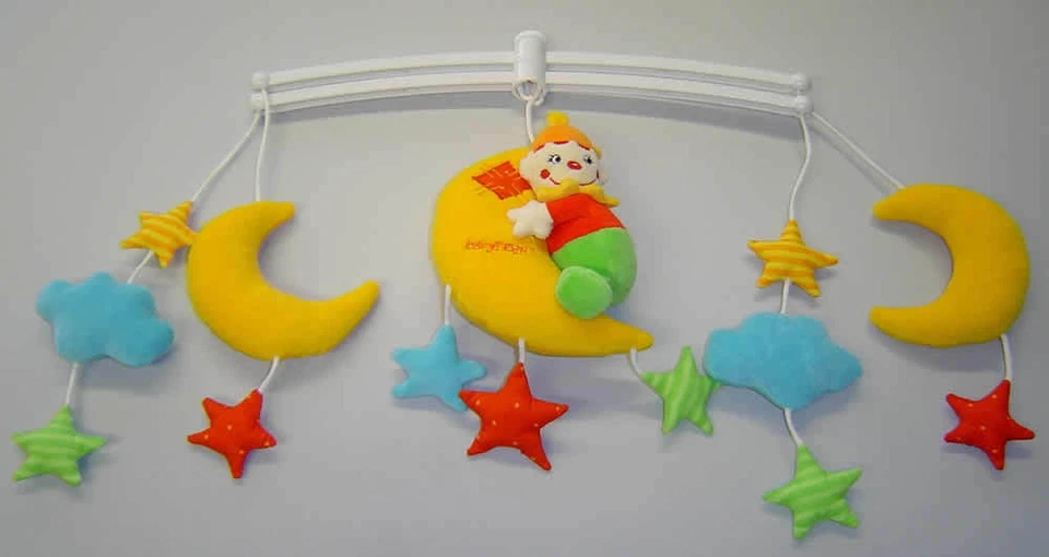 Fehn Musik-Mobile Clown im Mond