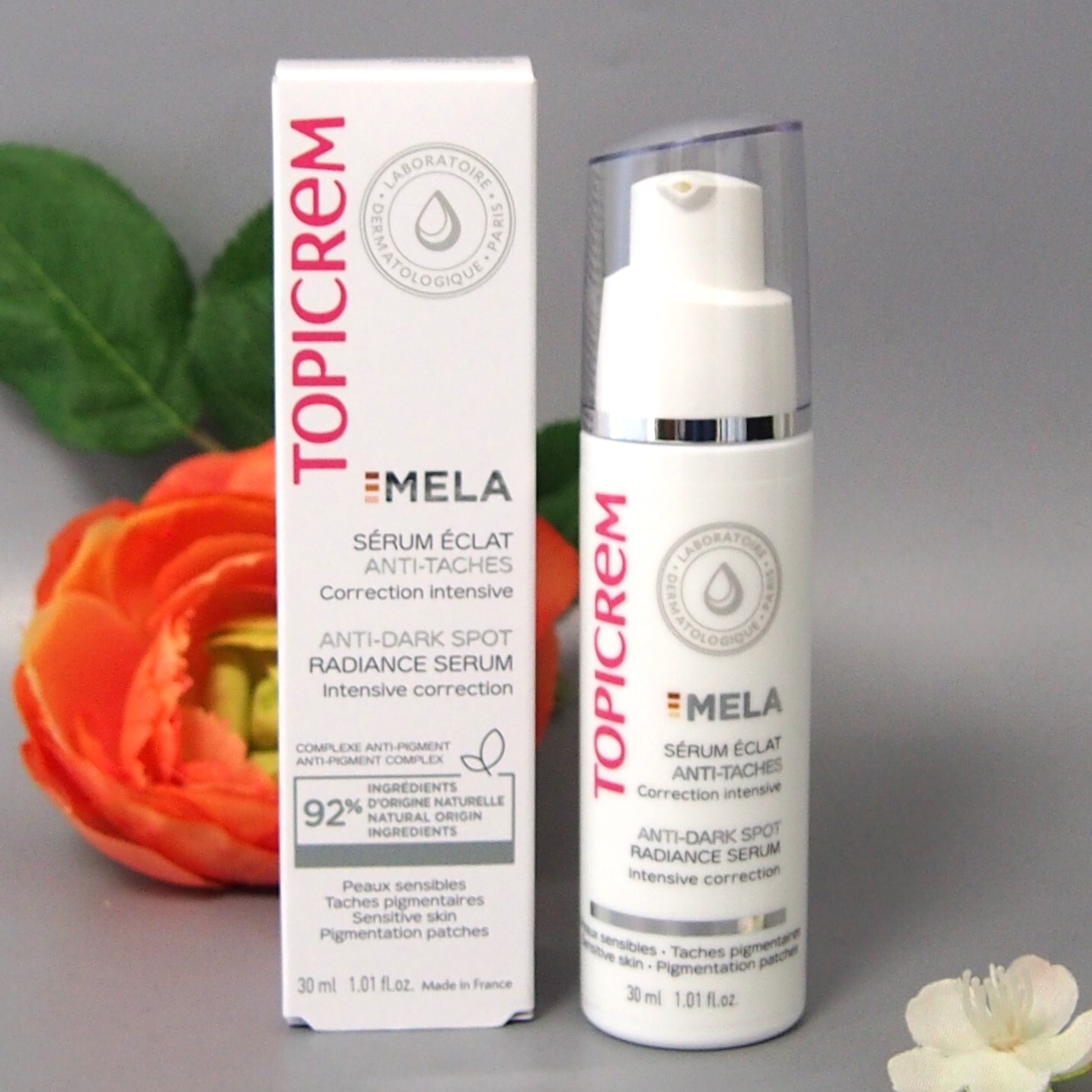 Topicrem MELA Anti Dark Spot Radiance Serum 30ml / 1oz  Exp 06/2027