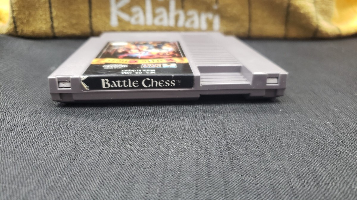 AUTHENTIC BATTLE CHESS NINTENDO NES VIDEO GAME | eBay