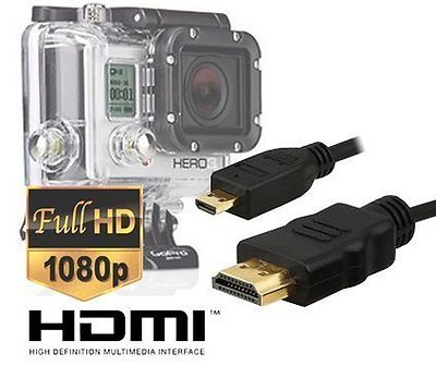 Hdmi Cable Cam Link Gopro Micro HDMI HD Video Cable For All GoPro